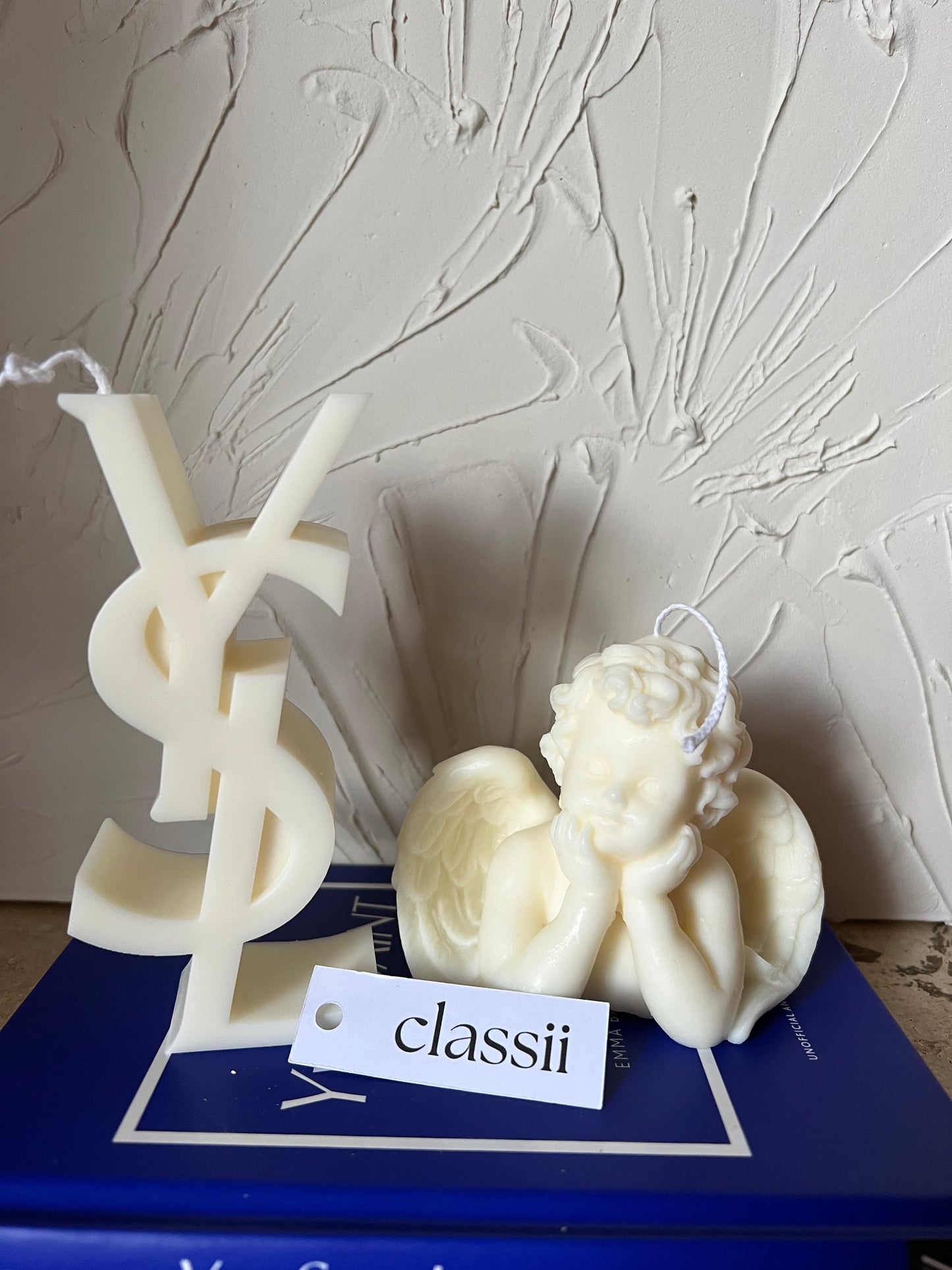 Classiicollection's handcrafted YSL candles, front picture